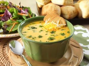 cheese broccoli soup