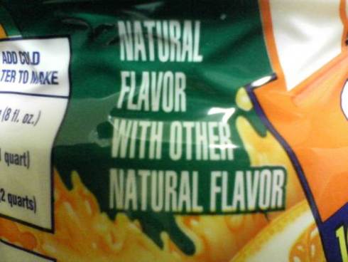 natural flavor