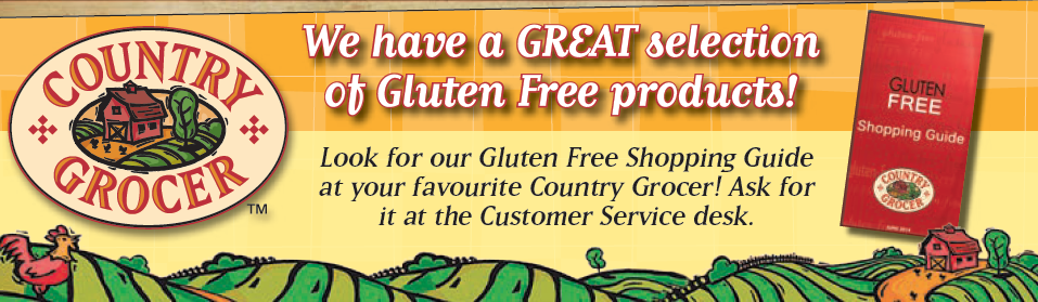 Gluten free grocery list