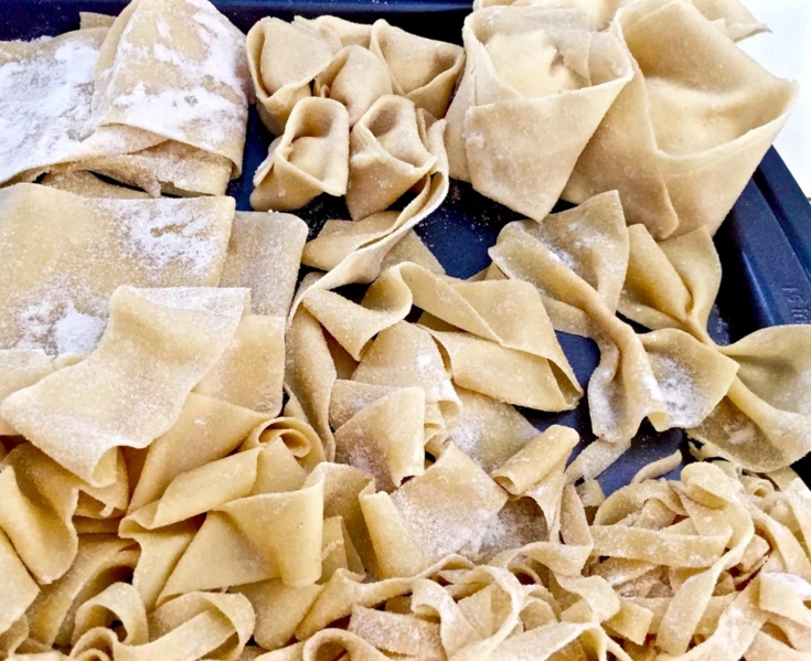 home-made gluten-free pasta