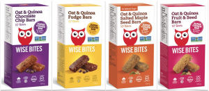 Wise Bites Oat Quinoa Super Cookie Bars