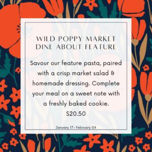 Wild Poppy Market Dine About
