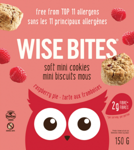 Wise Bites Raspberry Pie Soft Mini Cookies