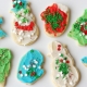 Sugar cookies decorated by kids