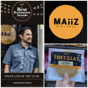 MAiiZ Yam Magazine Best Latin Restaurant 2022 