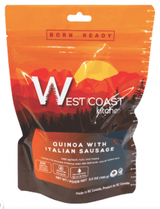 West Coast Quinoa Sausage