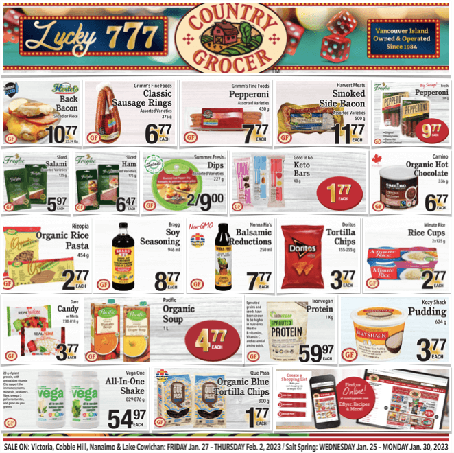 Country Grocer Gluten-Free Flyer