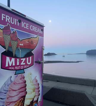 Mizu Real Fruit Ice Cream Food Trailer @ Various Locations