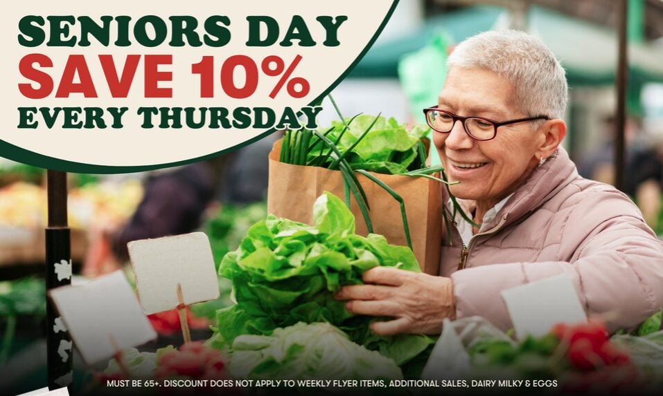10% Senior Discount @ Urban Grocer