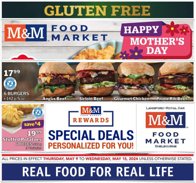 M&M Gluten-Free Flyer